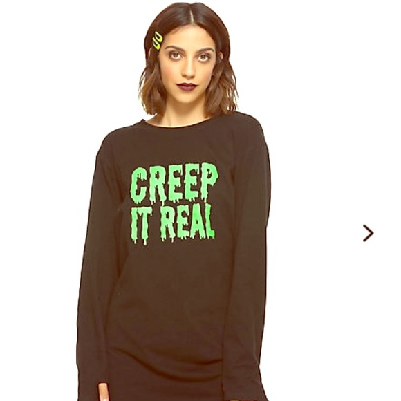 Hot Topic Dresses & Skirts - Creep it Real Tee shirt dress